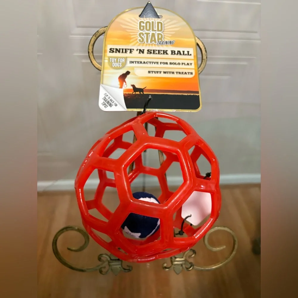 Gold Star Sniff 'N Seek Ball for Dogs